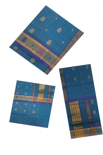 SAREES CUDDALORE COTTON 550 MTS